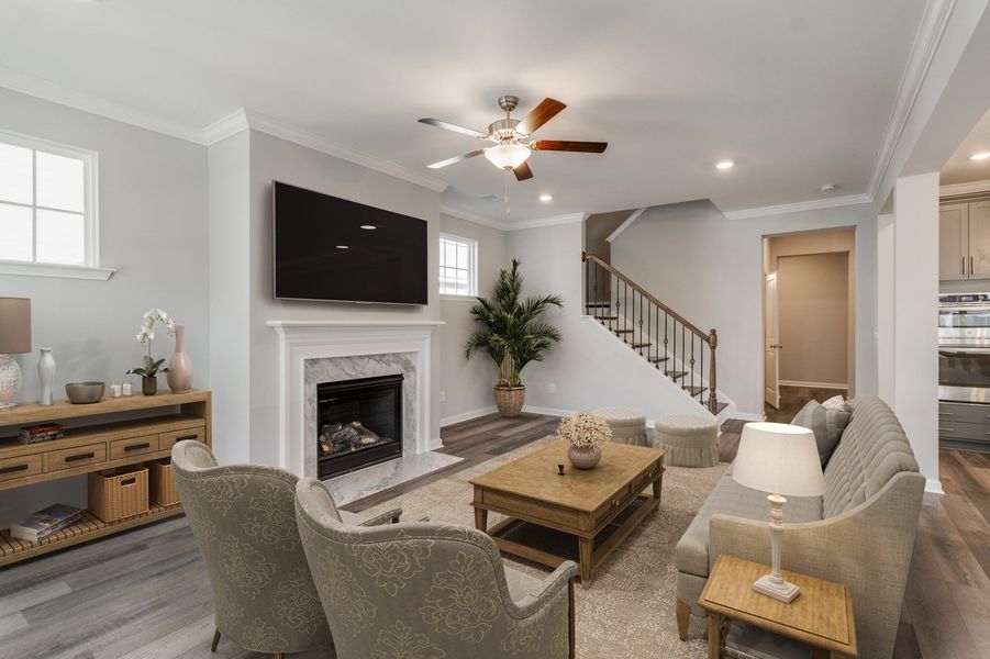 Representative furnished interior of a home built from the Joliet - Renaissance Collection by Mungo Homes in Six Oaks, Summerville (Image 5). Representative furnished interior of a home built from the Joliet - Renaissance Collection by Mungo Homes in Six Oaks, Summerville (Image 5).