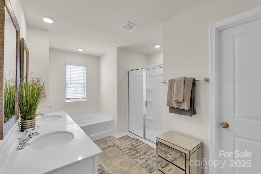 Furnished interior view inside a new home in , Simpsonville (Image 19).