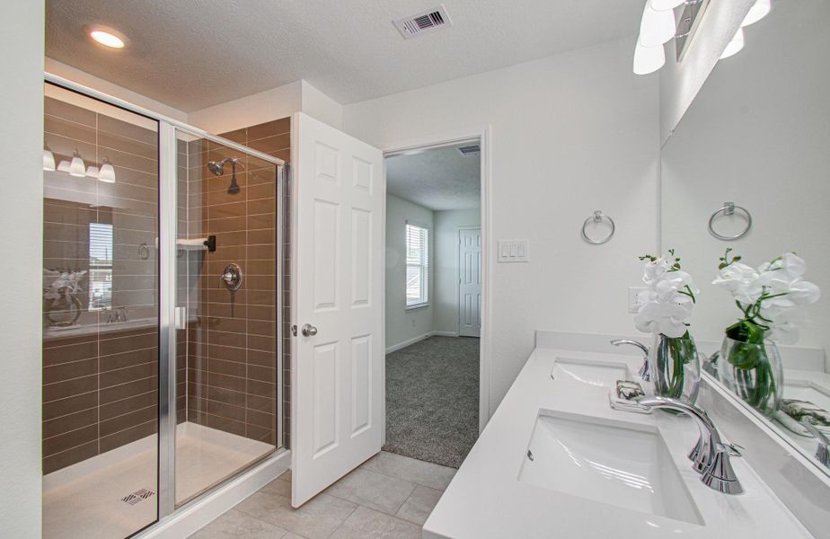 Furnished interior view inside a new home in , Hockley (Image 9).