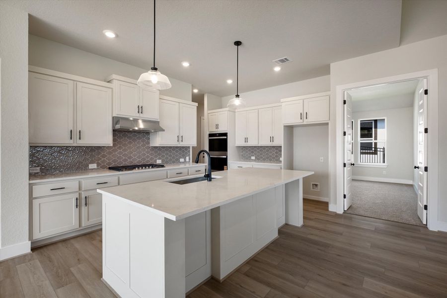 Furnished interior view inside a new home in Esperanza, Boerne (Image 6).