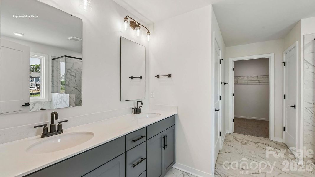 Furnished interior view inside a new home in Avalon of Gastonia, Gastonia (Image 9).