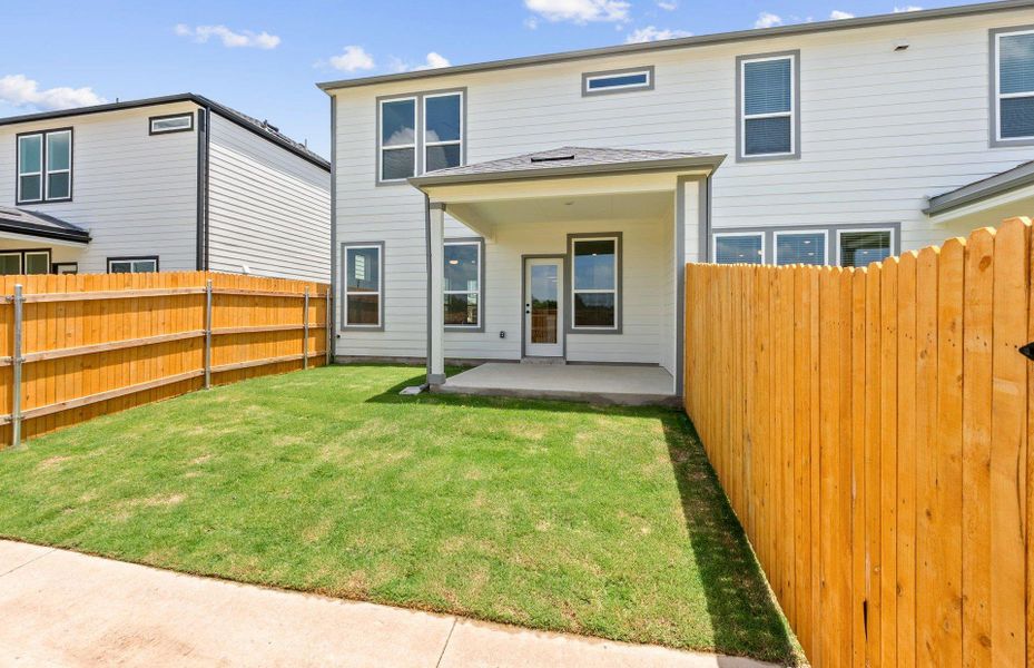 Exterior details of a home in Northpoint at Old Settlers, Round Rock (Image 4).