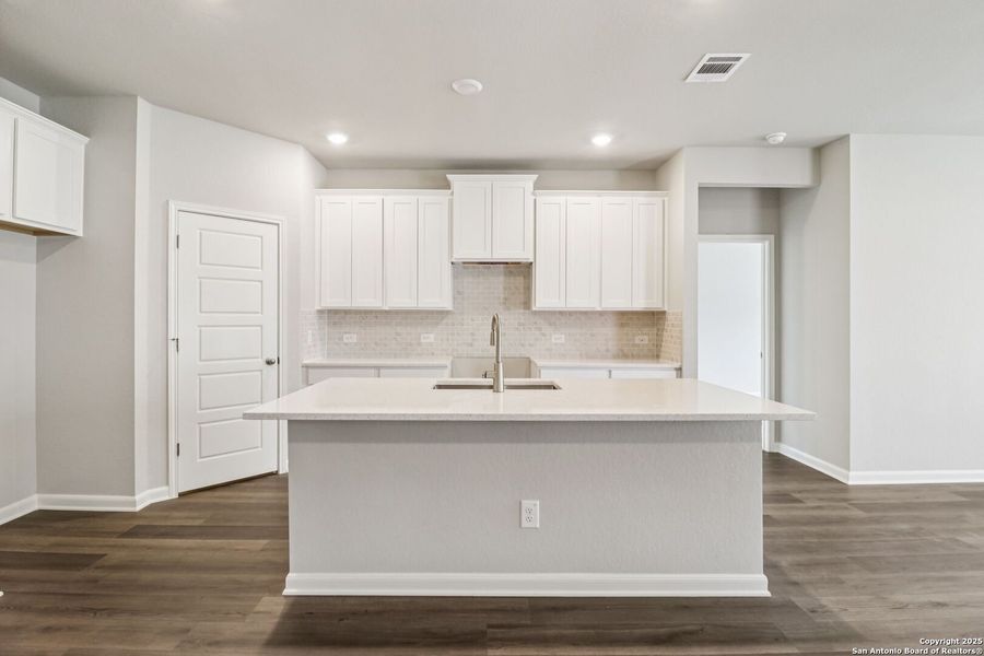 Furnished interior view inside a new home in Kallison Ranch, San Antonio (Image 6). Furnished interior view inside a new home in Kallison Ranch, San Antonio (Image 6).