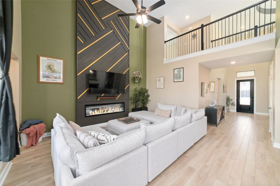 Furnished interior view inside a new home in Sunterra (Katy ISD), Katy (Image 13). Furnished interior view inside a new home in Sunterra (Katy ISD), Katy (Image 13).