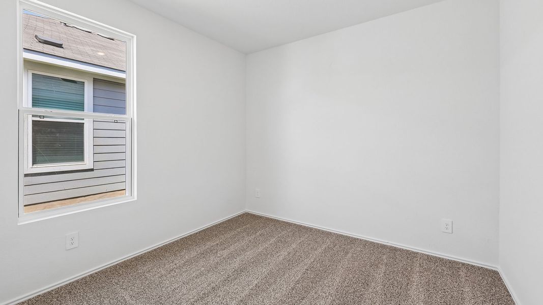 Spacious, unfurnished interior of a new home in Wayside, Uhland (Image 22).