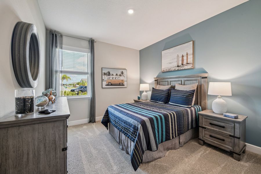 Representative furnished interior of a home built from the Sienna by Maronda Homes in North Port, North Port (Image 28).