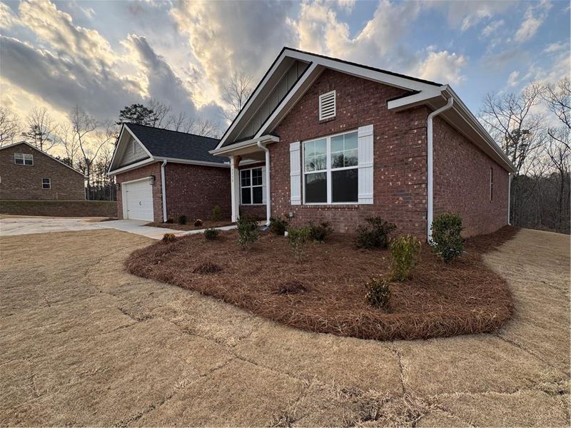 Exterior details and patio area of a home in Tuscany Hills, Douglasville (Image 1). Exterior details and patio area of a home in Tuscany Hills, Douglasville (Image 1).