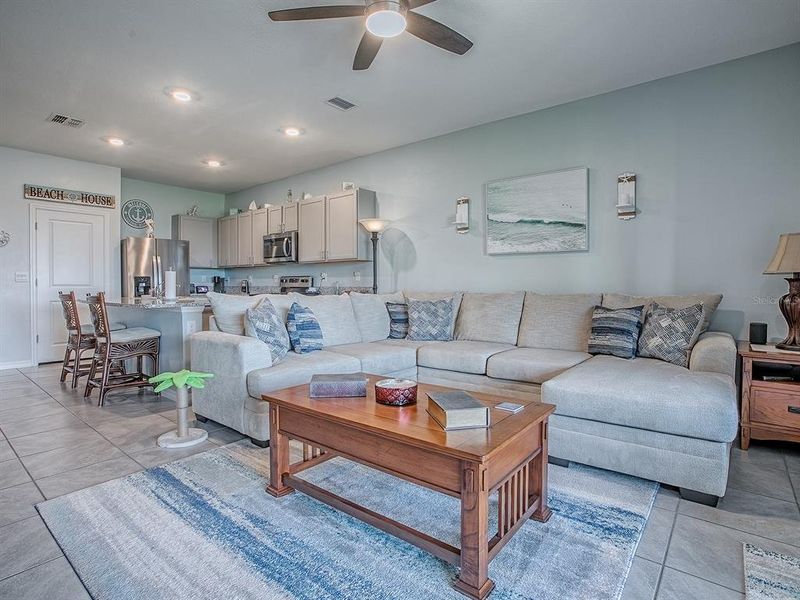 Furnished interior view inside a new home in , Wildwood (Image 17).