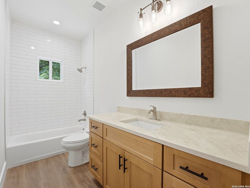Furnished interior view inside a new home in , Kerrville (Image 7).
