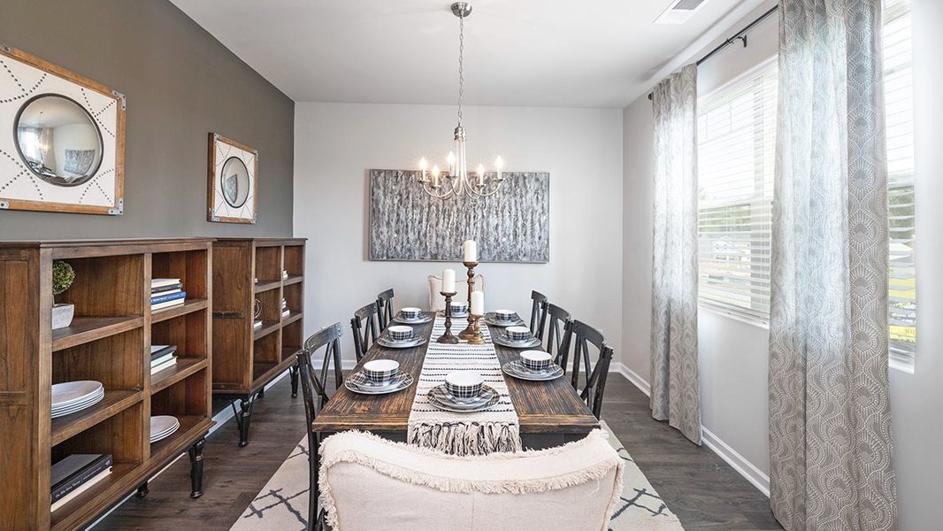 Representative furnished interior of a home built from the Hayden by D.R. Horton in Estates at Deer Hollow, Grovetown (Image 14).