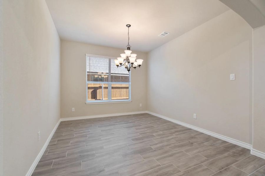 Representative unfurnished interior of a home built from the Concept 2440 by Landsea Homes in Chisholm Hills, Cleburne (Image 83).