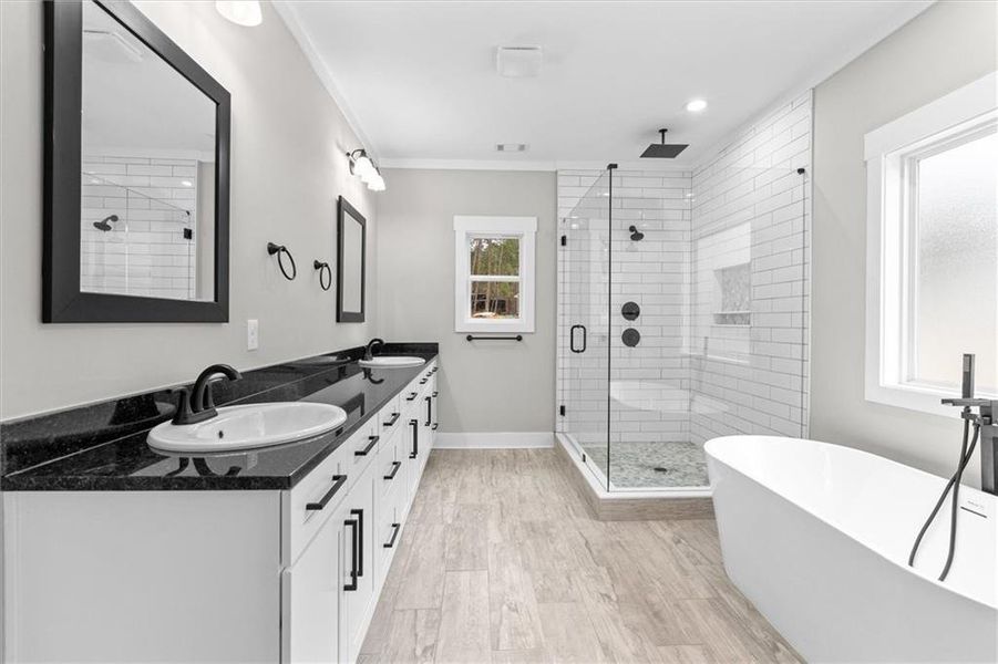 Furnished interior view inside a new home in , Villa Rica (Image 11).