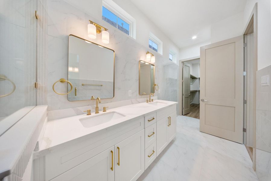 Furnished interior view inside a new home in , Houston (Image 12).