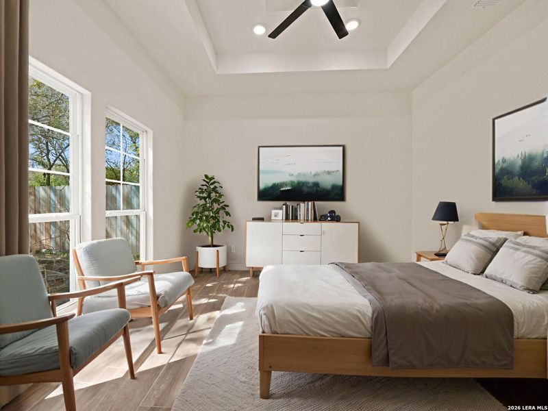 Furnished interior view inside a new home in , Elmendorf (Image 20).