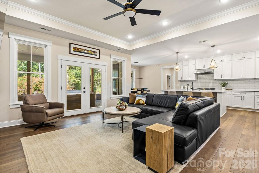 Furnished interior view inside a new home in , Denver (Image 7).