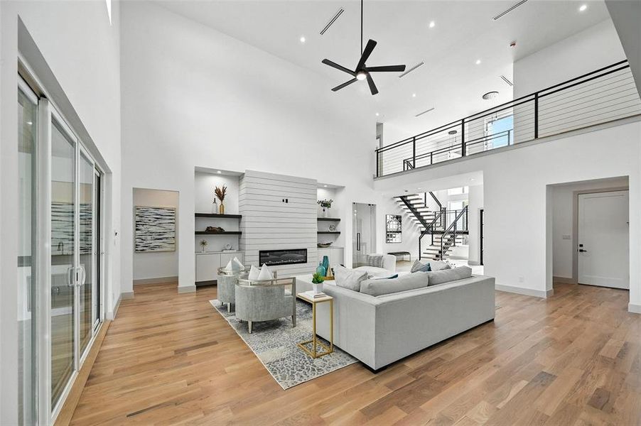 Furnished interior view inside a new home in , Dallas (Image 15).