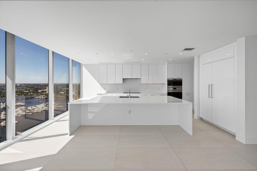 Furnished interior view inside a new home in , Fort Lauderdale (Image 13).