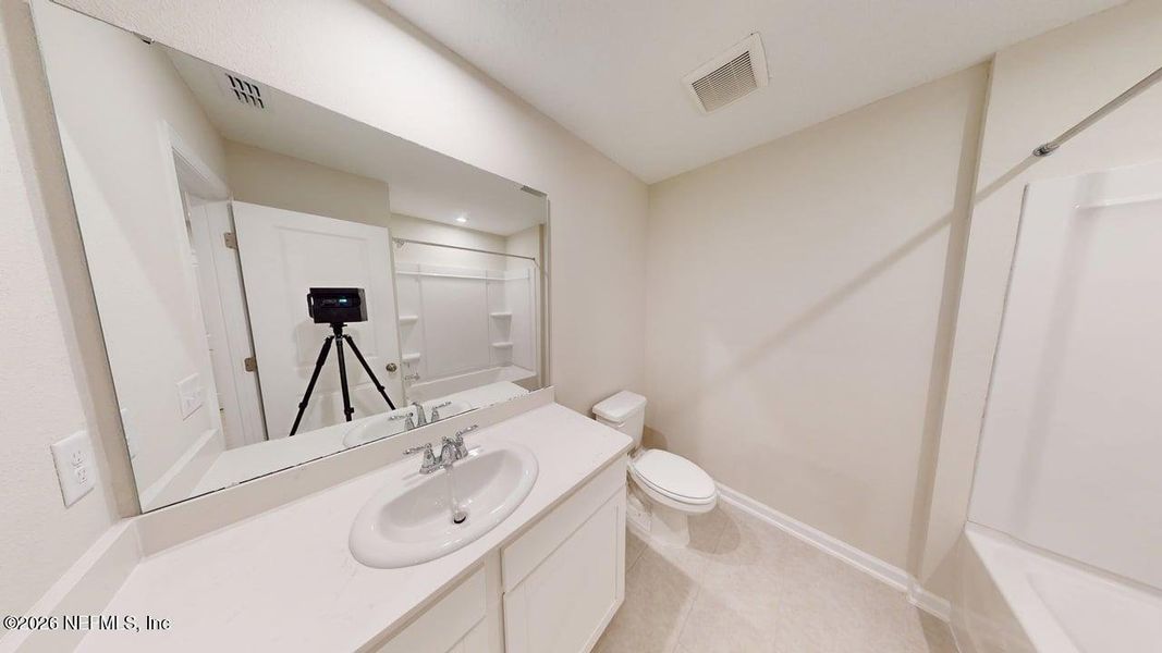 Furnished interior view inside a new home in Egret Creek, Jacksonville (Image 9). Furnished interior view inside a new home in Egret Creek, Jacksonville (Image 9).