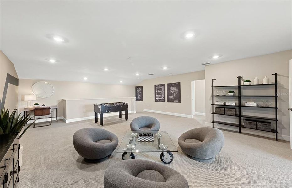 Furnished interior view inside a new home in Sapphire Point at Lakewood Ranch, Lakewood Ranch (Image 12).