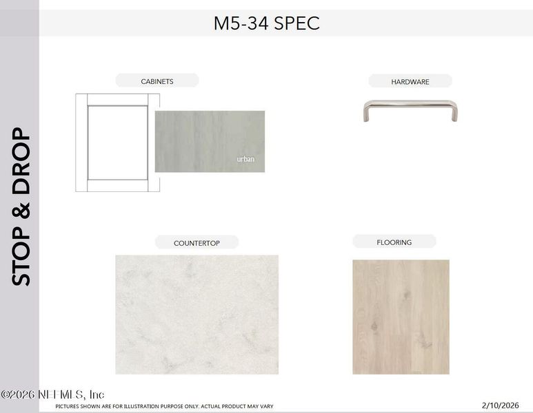 Sample of building materials used in homes in , St. Augustine (Image 5).