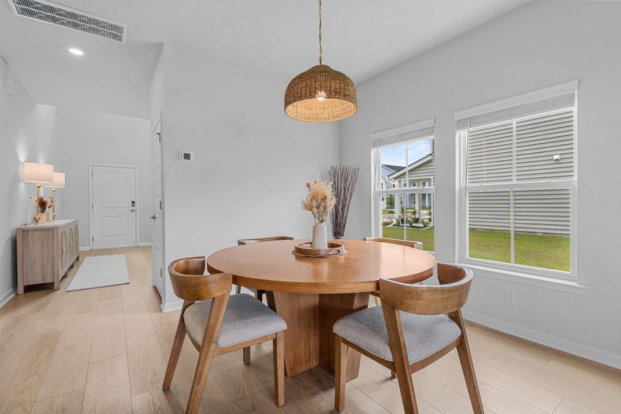 Furnished interior view inside a new home in Heron's Walk at Summers Corner, Summerville (Image 21).