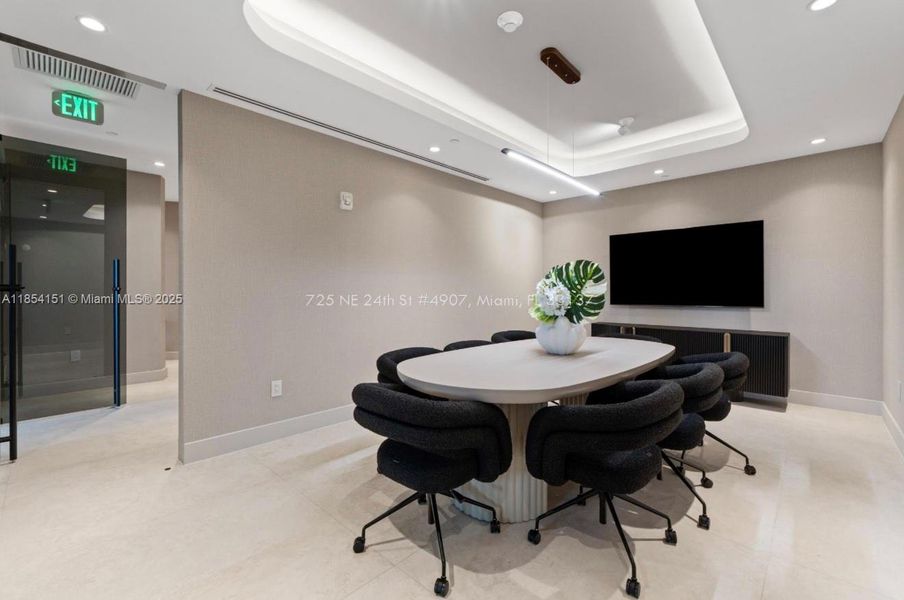 Furnished interior view inside a new home in , Miami (Image 6).