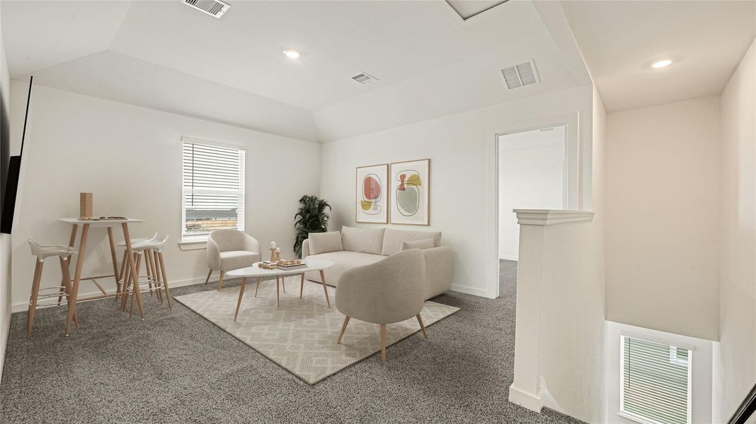 Furnished interior view inside a new home in Emberly, Beasley (Image 12).
