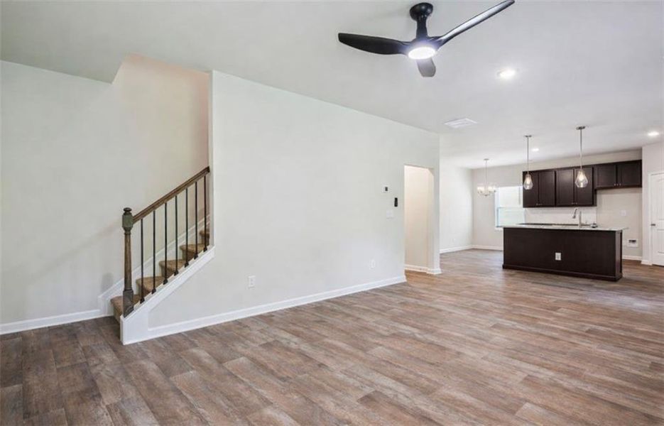 Spacious, unfurnished interior of a new home in River Walk Farm, Covington (Image 19).