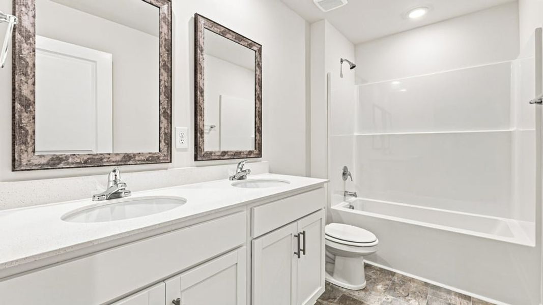 Furnished interior view inside a new home in Sherwood Gardens, Landrum (Image 11). Furnished interior view inside a new home in Sherwood Gardens, Landrum (Image 11).