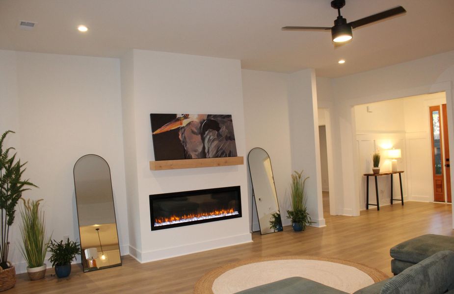 Furnished interior view inside a new home in , Awendaw (Image 10).