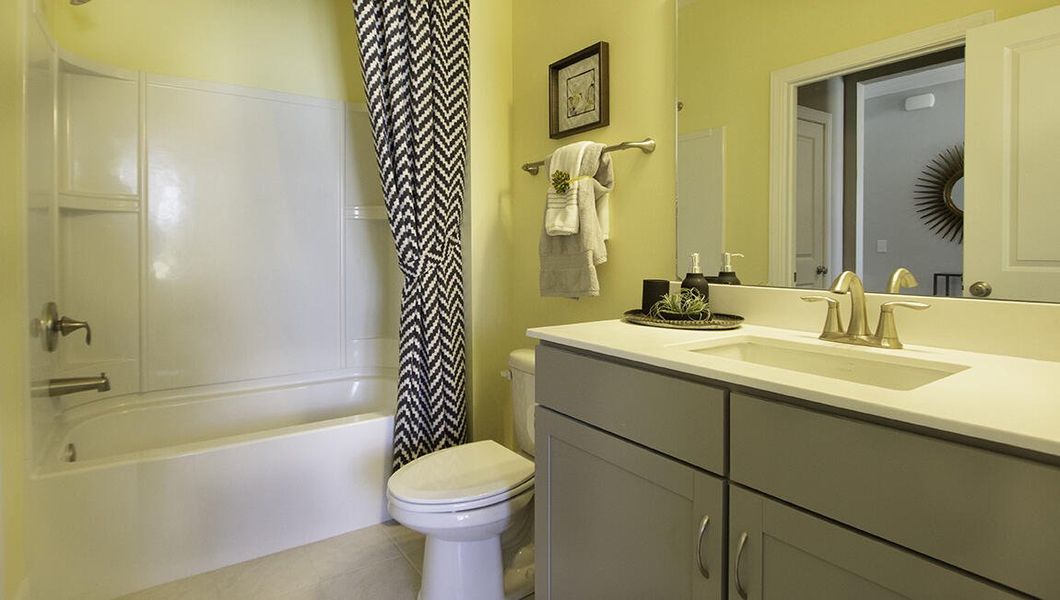 Furnished interior view inside a new home in Berkeley Bay, Ridgeville (Image 18).
