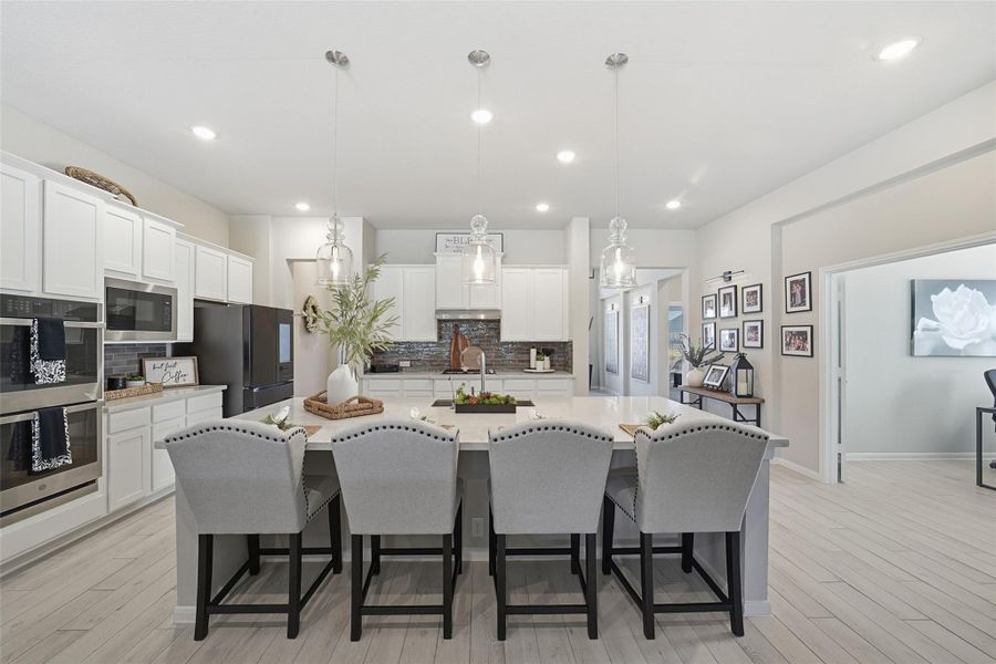 Furnished interior view inside a new home in Tejas Landing, Needville (Image 11).