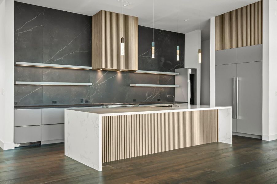 Furnished interior view inside a new home in , Spicewood (Image 9).