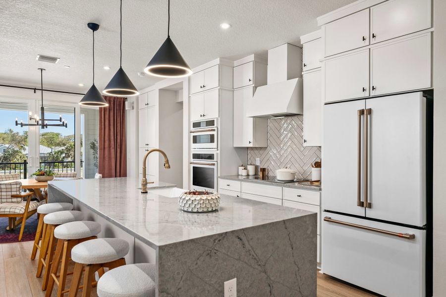 Furnished interior view inside a new home in EvenTide, New Smyrna Beach (Image 8).