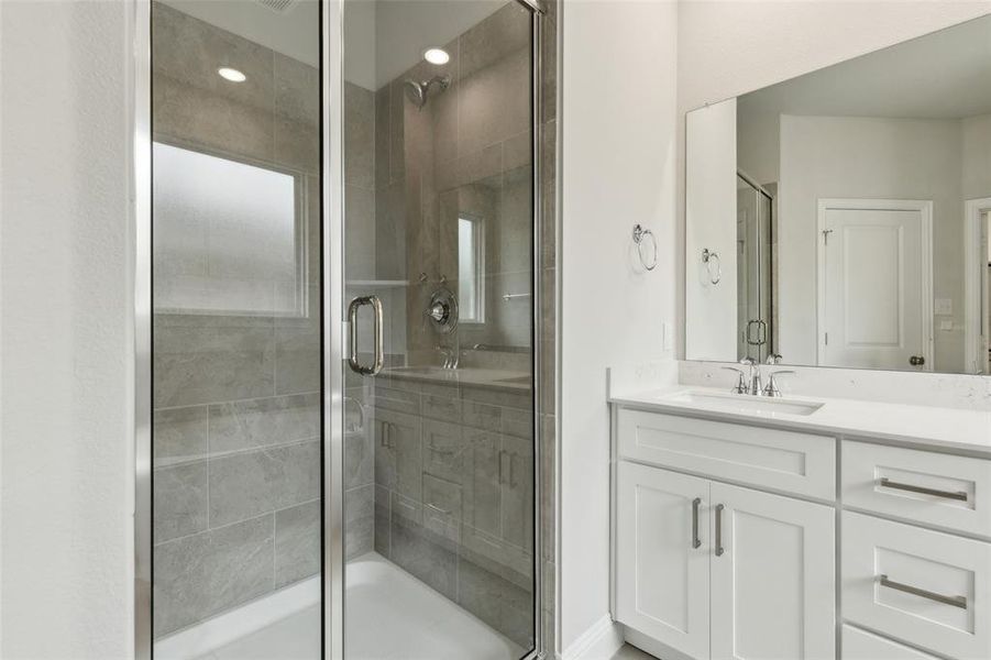 Furnished interior view inside a new home in Santorini, Seagoville (Image 5).