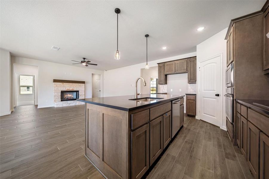 Furnished interior view inside a new home in Oak Grove Addition, Springtown (Image 6). Furnished interior view inside a new home in Oak Grove Addition, Springtown (Image 6).