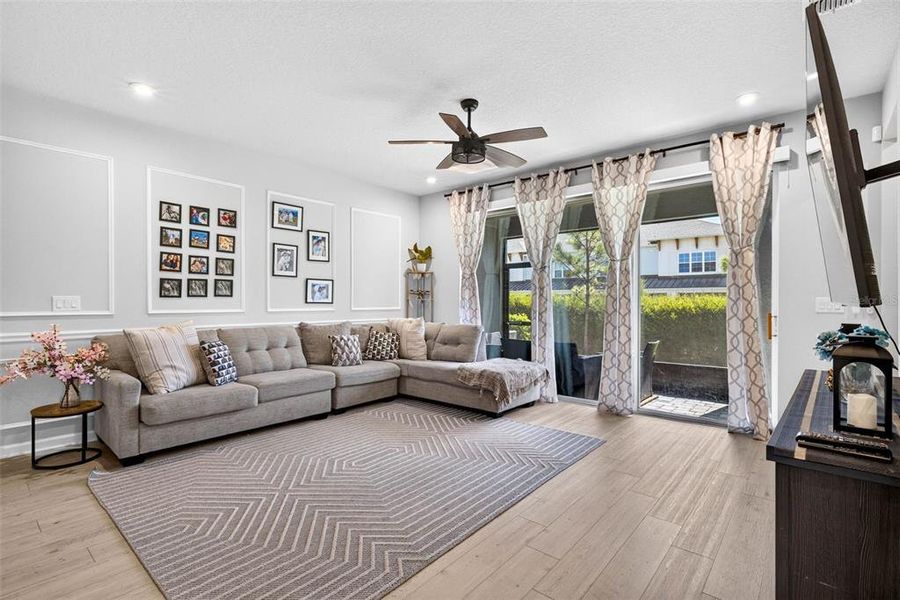 Furnished interior view inside a new home in , Lutz (Image 44).