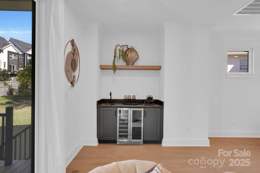 Furnished interior view inside a new home in , Charlotte (Image 7). Furnished interior view inside a new home in , Charlotte (Image 7).