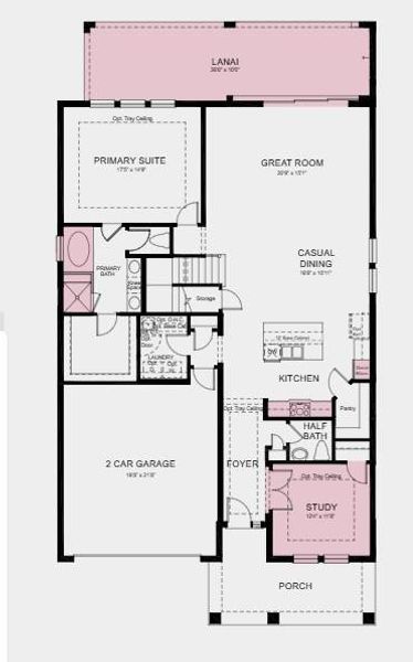 Additional Highlights Include: Gourmet kitchen, study in place of flex, pocket sliding door at great room, 8' interior doors, door at primary closet to laundry room, deluxe primary bath, extended covered lanai, and tray ceiling package. Additional Highlights Include: Gourmet kitchen, study in place of flex, pocket sliding door at great room, 8' interior doors, door at primary closet to laundry room, deluxe primary bath, extended covered lanai, and tray ceiling package.