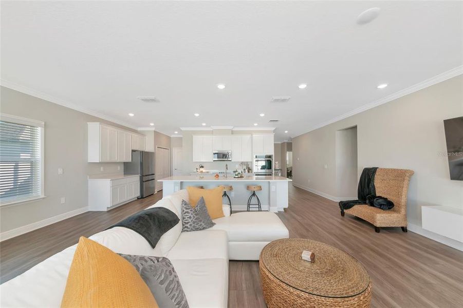 Furnished interior view inside a new home in , Bradenton (Image 7).