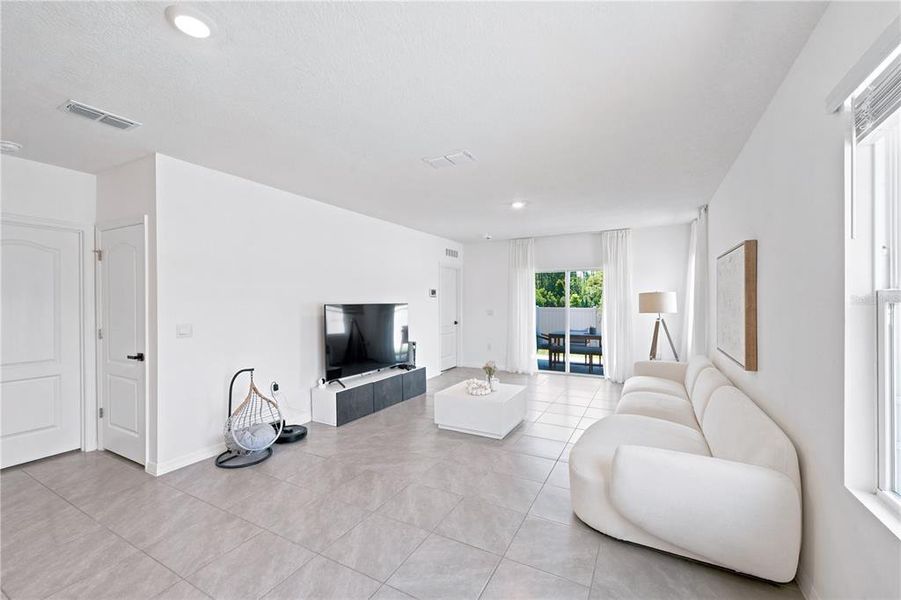 Furnished interior view inside a new home in , Harmony (Image 7). Furnished interior view inside a new home in , Harmony (Image 7).
