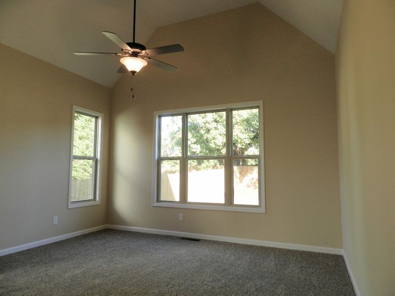 Representative unfurnished interior of a home built from the The Dayton by Bamford and Company in Rowland Springs, Cartersville (Image 16).