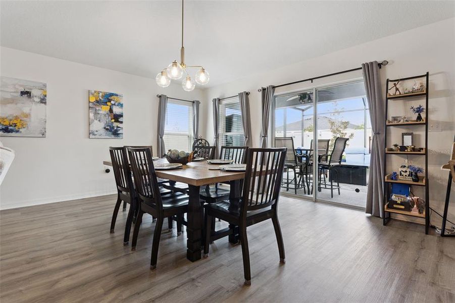 Furnished interior view inside a new home in , St. Cloud (Image 13).