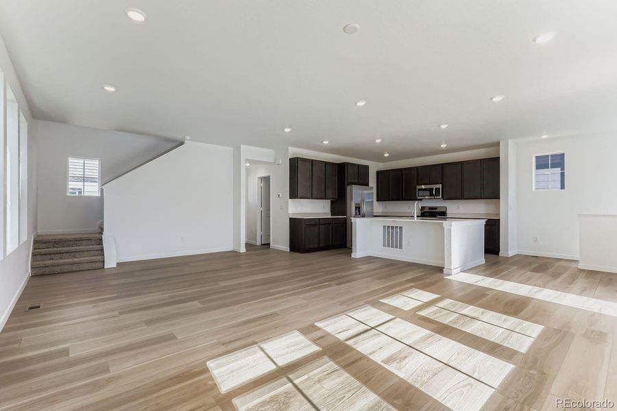 Spacious, unfurnished interior of a new home in Parterre: The Skyline Collection, Thornton (Image 10).