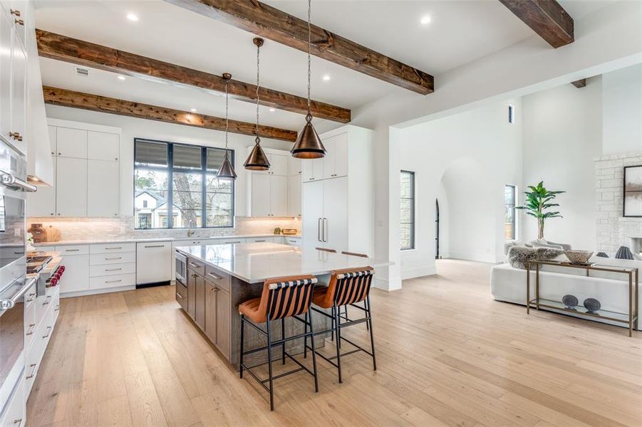 Furnished interior view inside a new home in Samantha Springs, Keller (Image 23).