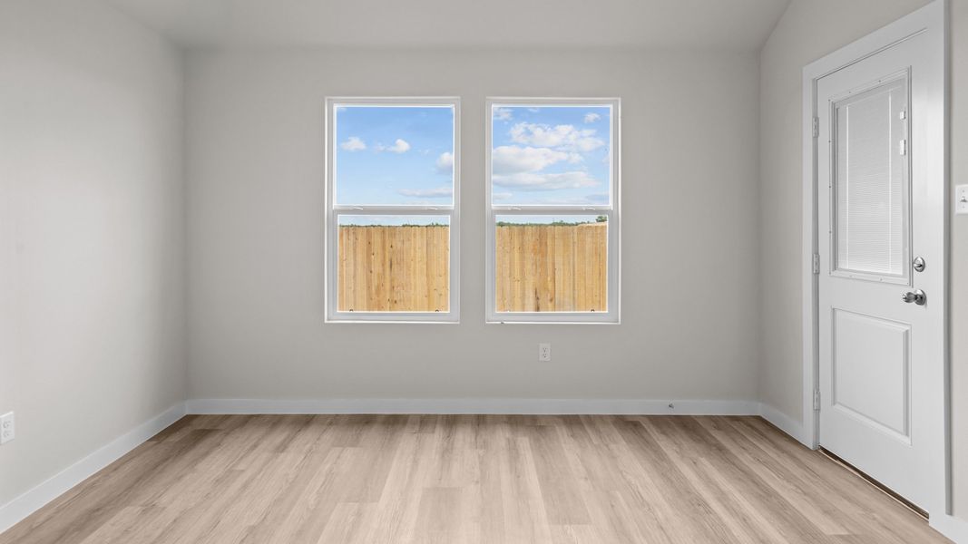 Representative unfurnished interior of a home built from the DEAN by D.R. Horton in Heritage Parks, Abilene (Image 11).