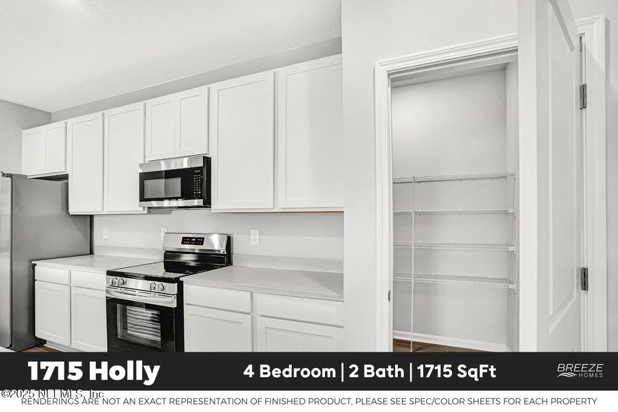 Furnished interior view inside a new home in Saddle Oaks, Jacksonville (Image 11).