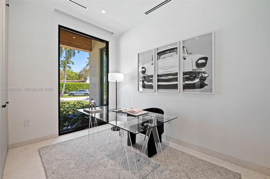 Furnished interior view inside a new home in , Coral Gables (Image 3).