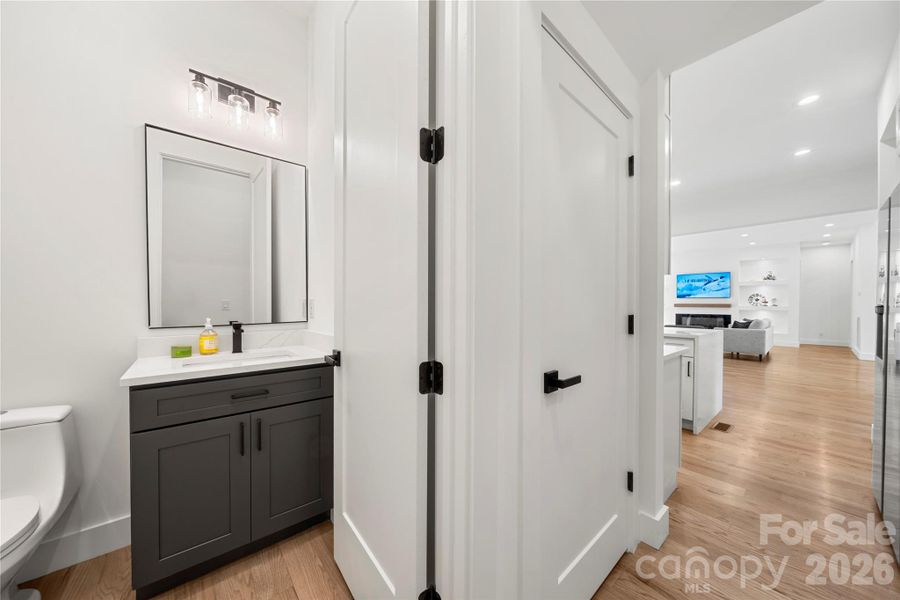 Furnished interior view inside a new home in , Monroe (Image 41).
