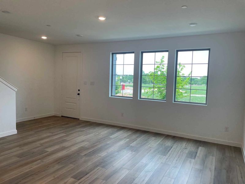 Family Room Construction Progress